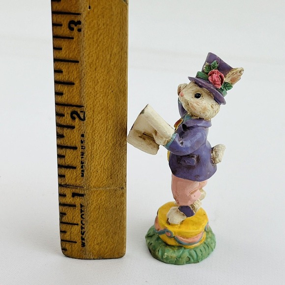 Cottontail Lane Mayor Bunny Figurine Easter Springtime Midwest of Cannon Falls - Picture 4 of 5